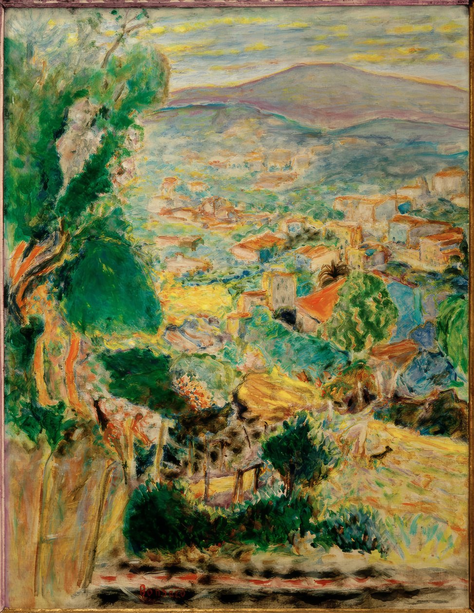 Le Cannet door Pierre Bonnard