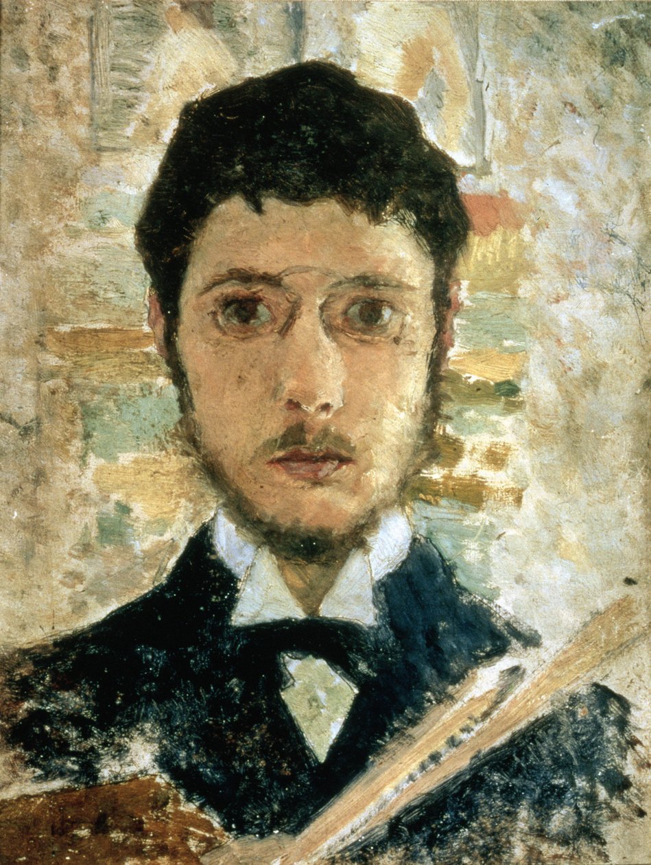 Zelfportret, 1889 door Pierre Bonnard