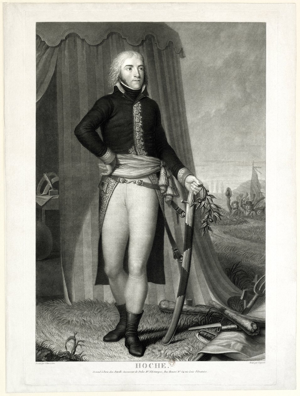 Lazare Hoche (1768 - 1797), Franse generaal door Pierre Charles Coqueret