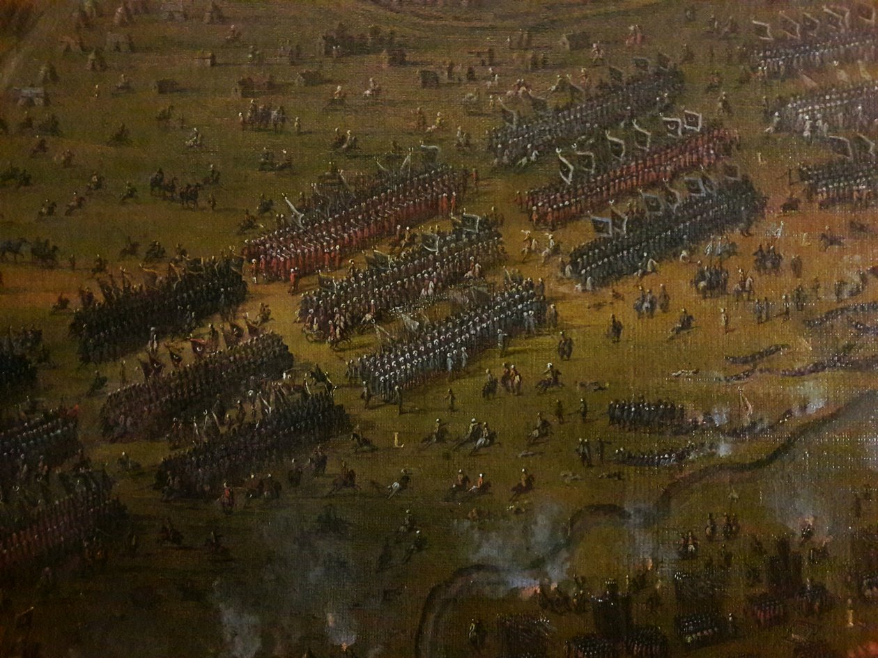 De Slag bij Zurawno (1676) door Pierre Denis Martin