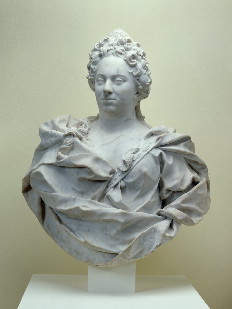 Buste van gravin Maria Amalia door Pierre Etienne Monnot