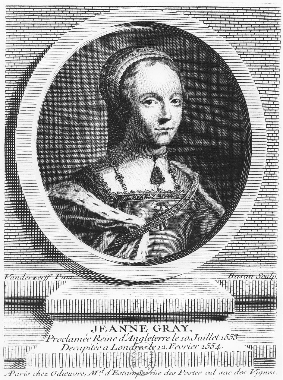 Lady Jane Grey door Pierre François Basan