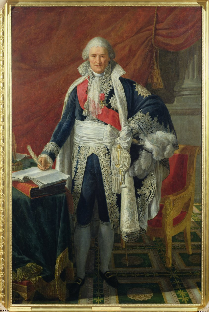 Graaf Jean-Etienne-Marie Portalis (1746-1807) 1806 door Pierre Gautherot