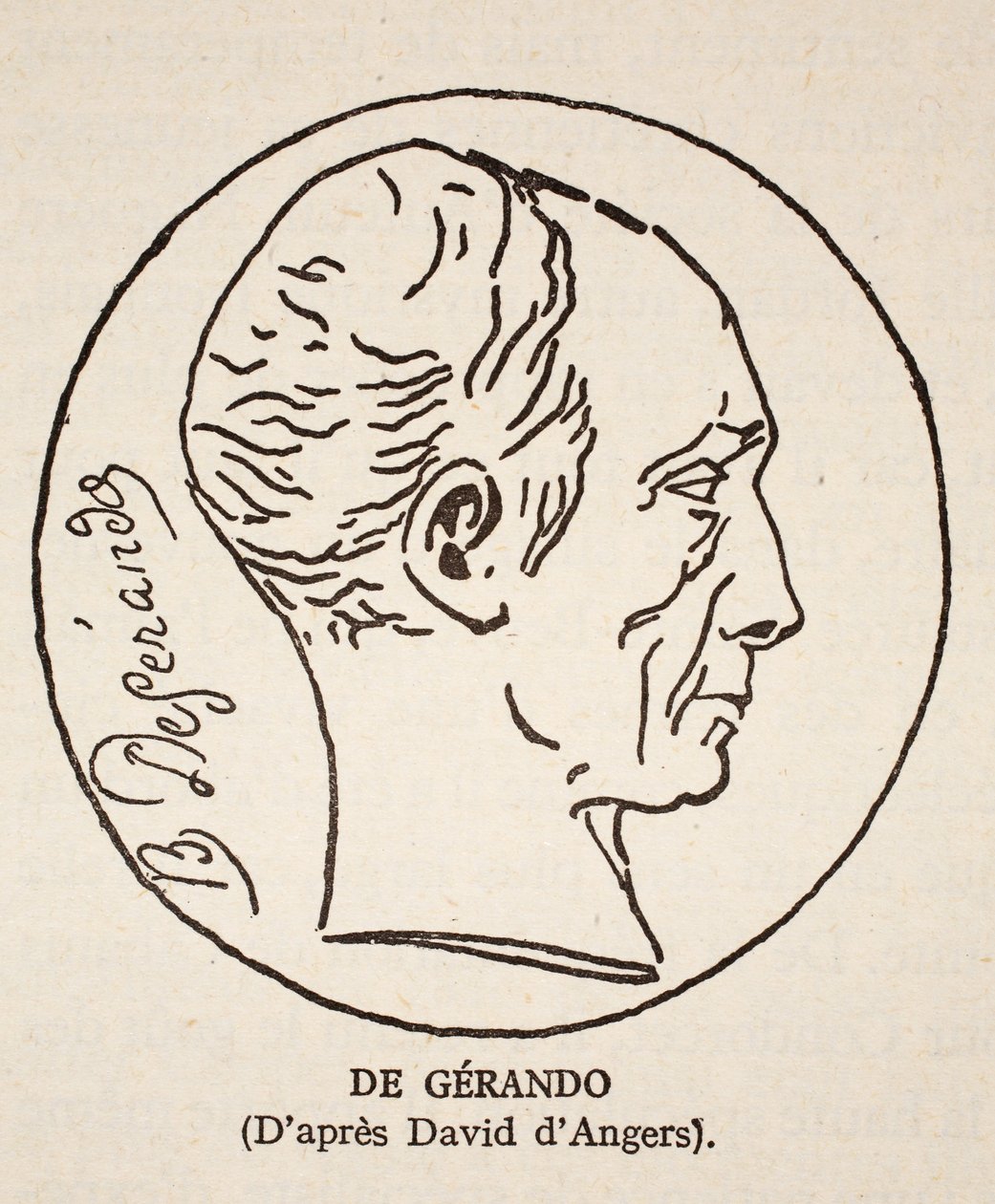 De Gerando door Pierre Jean David d