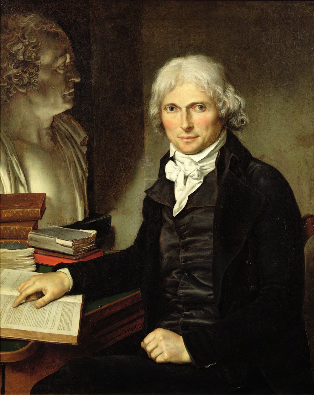 Portret van Francois Xavier Bichat (1771-1802) door Pierre Maximilien Delafontaine