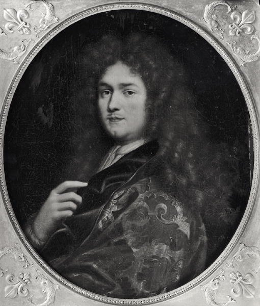 Portret van Jean-Baptiste Colbert (1651-90) Markies de Seignelay door Pierre Mignard