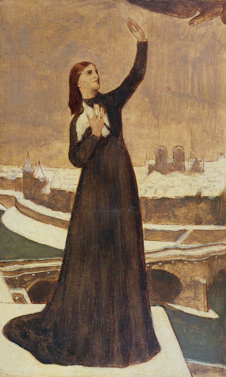 Le Pigeon, 1871 door Pierre Puvis de Chavannes