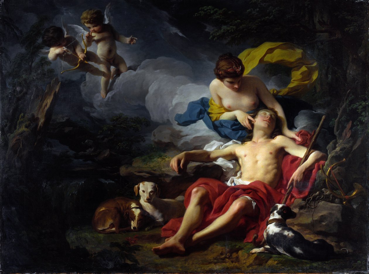 Diana en Endymion door Pierre Subleyras