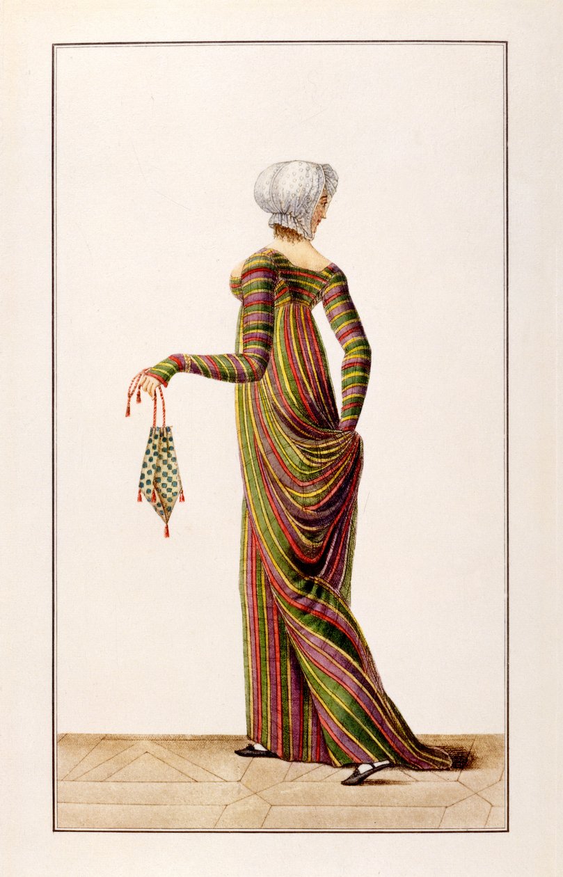 Robes de Madras uit Journal des Dames, 1800 door Pierre de La Mesangere
