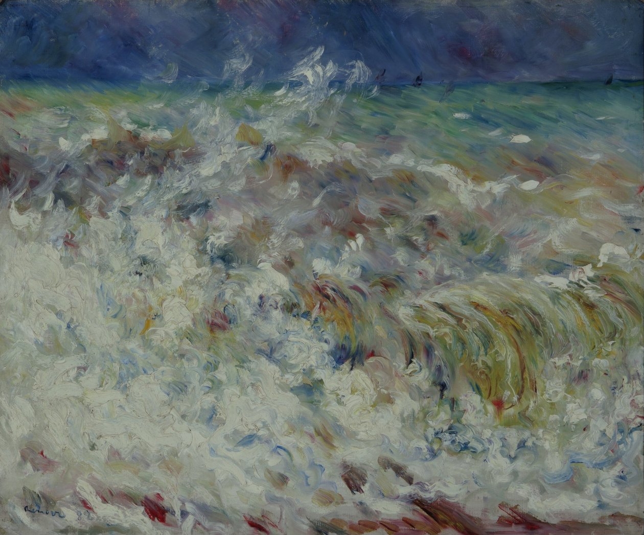 De Golf door Pierre Auguste Renoir