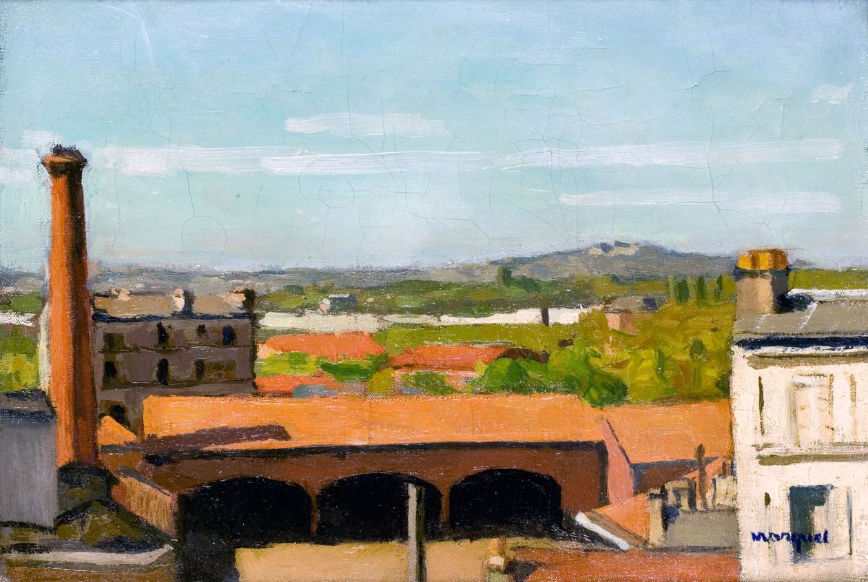 De Rode Daken door Albert Marquet
