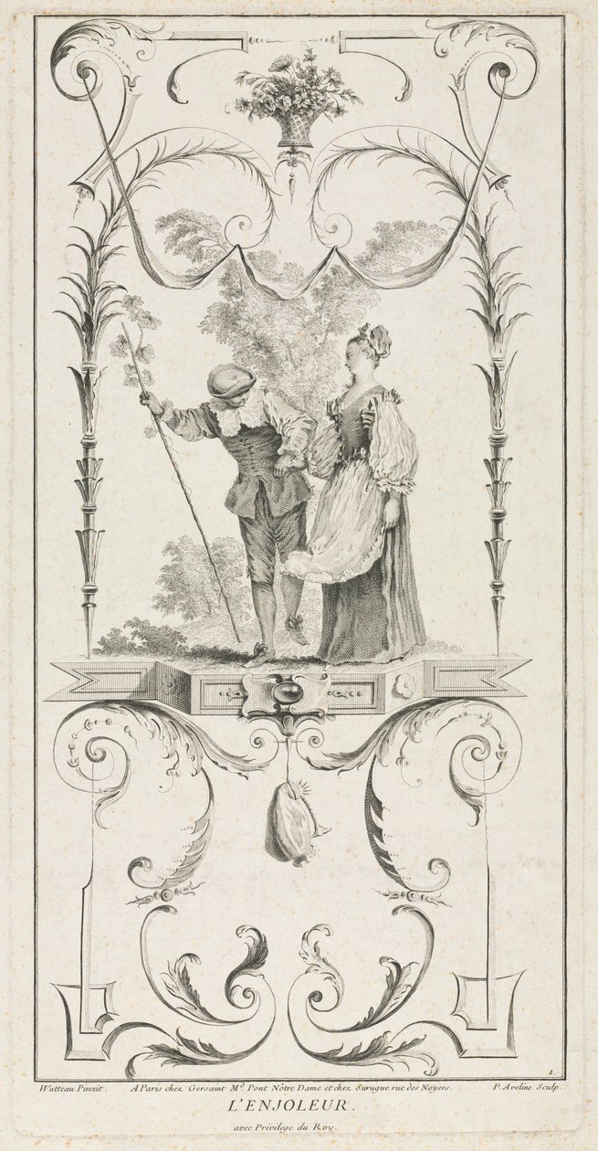 De Verleider, Arabesk door Pierre Alexandre Aveline