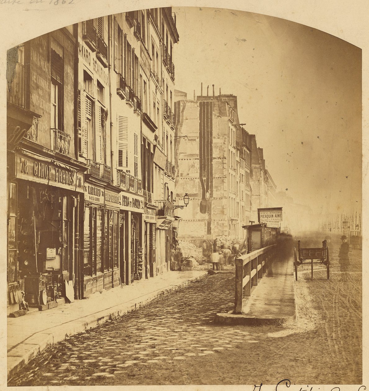 [Parijs straatbeeld]. door Pierre Ambrose Richebourg