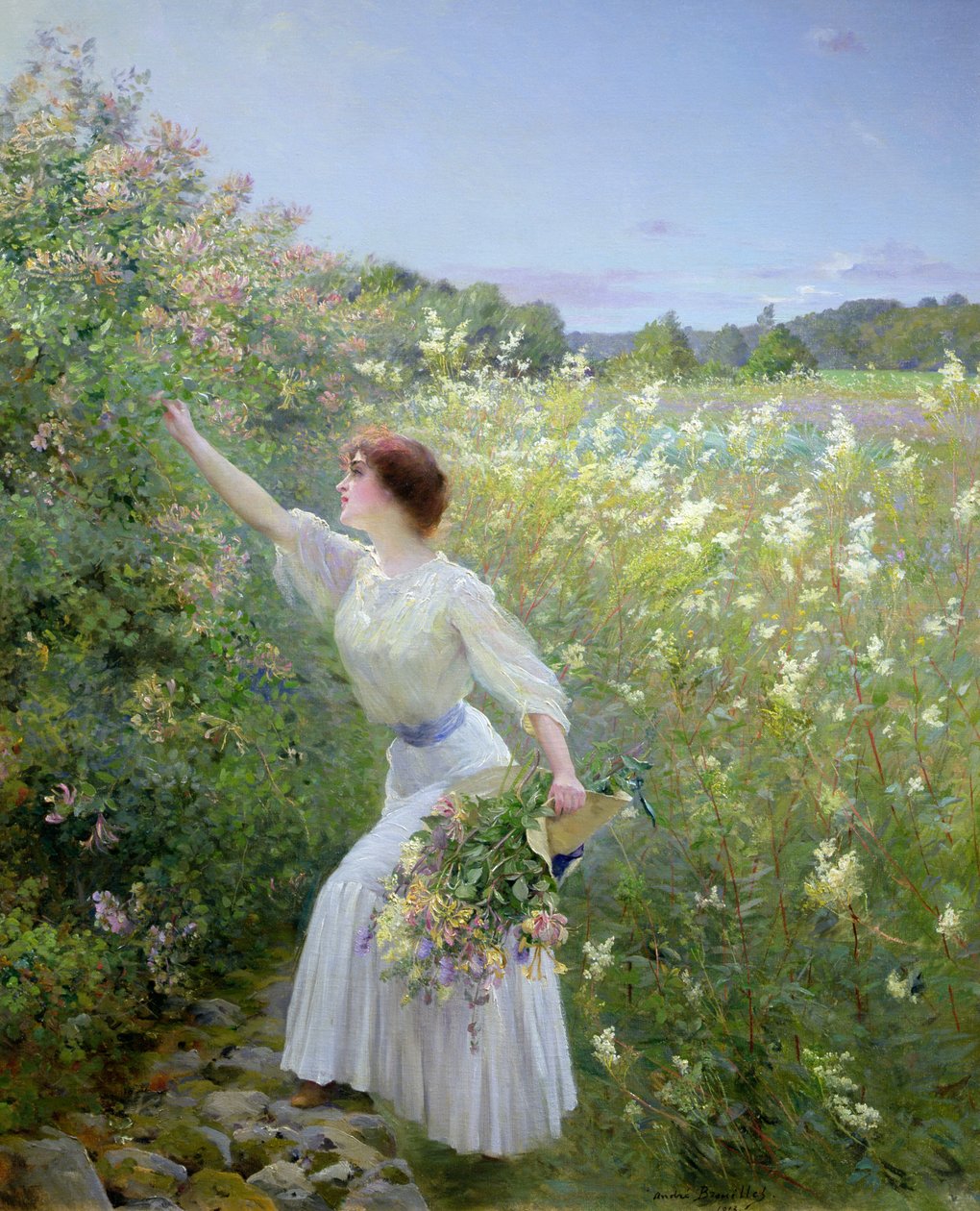 Wilde kamperfoelie door Pierre Andre Brouillet