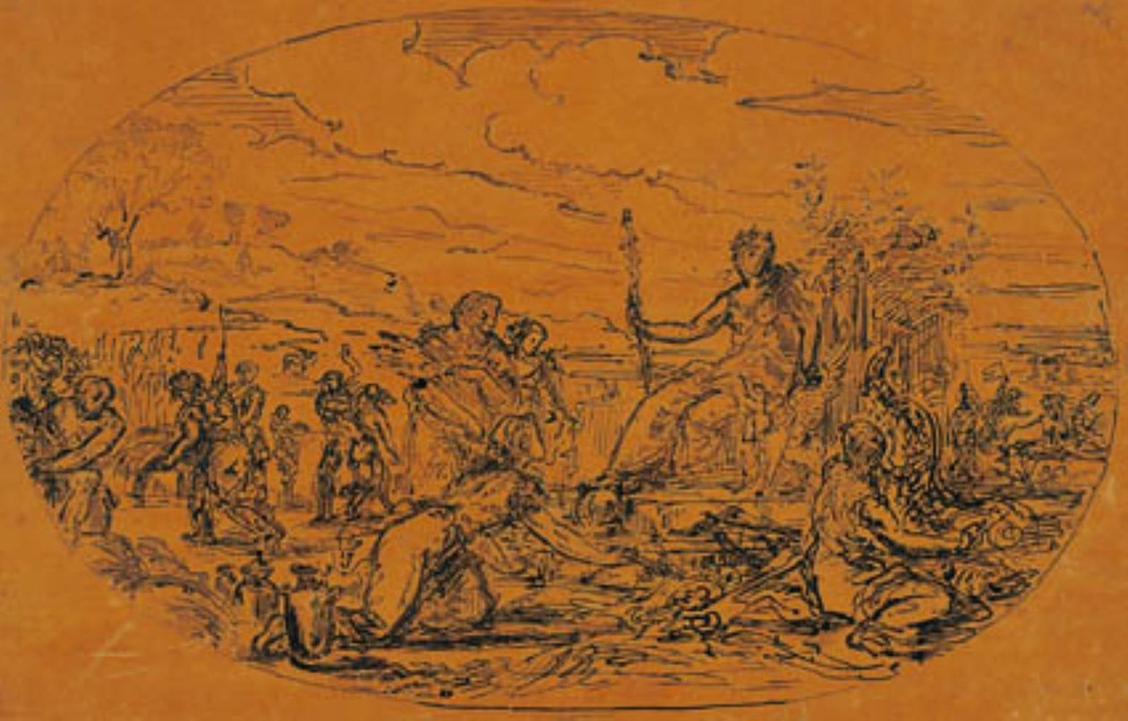 Hulde aan Ceres door Pierre Andrieu
