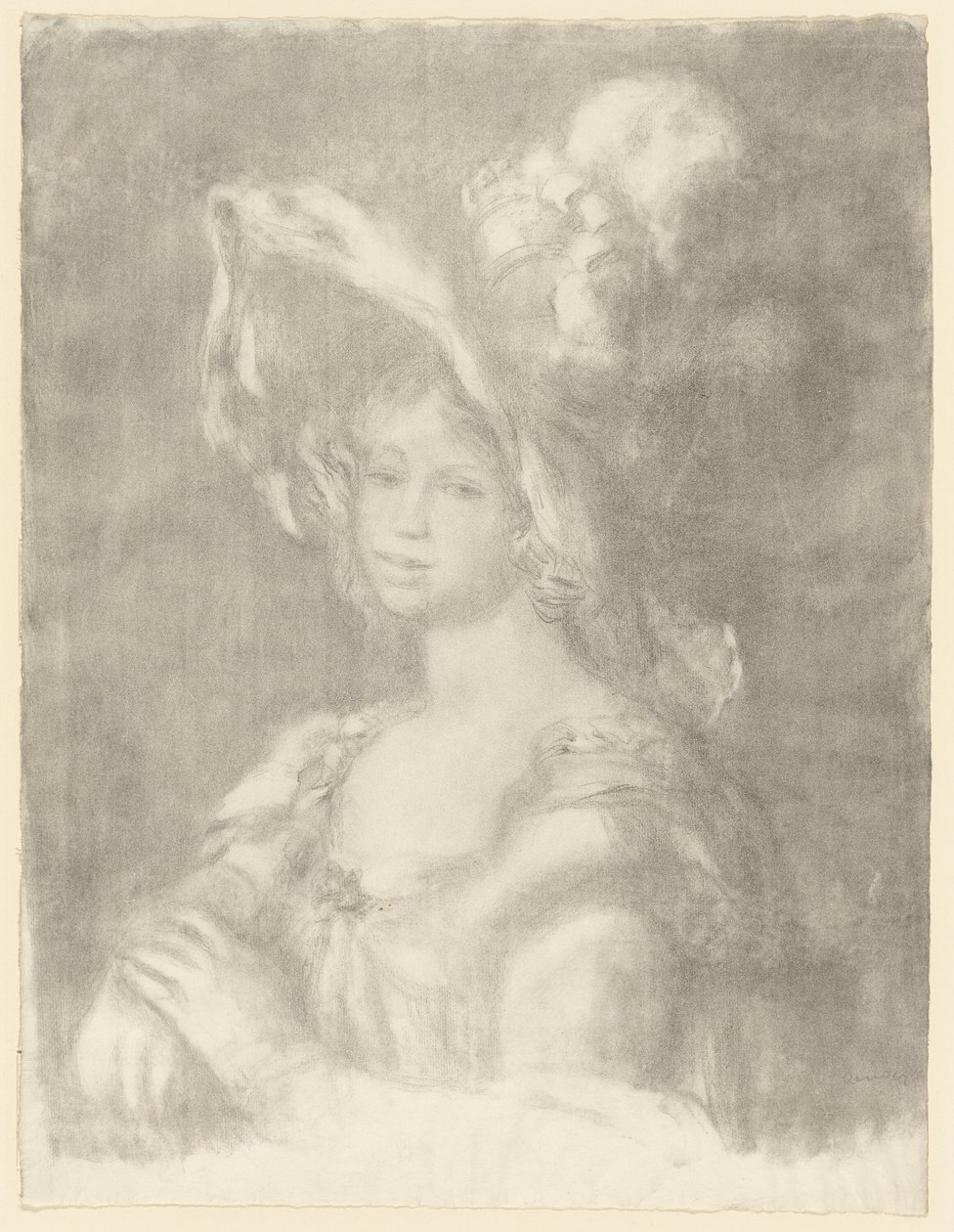 Amélie Laurent Dieterlé door Pierre Auguste Renoir