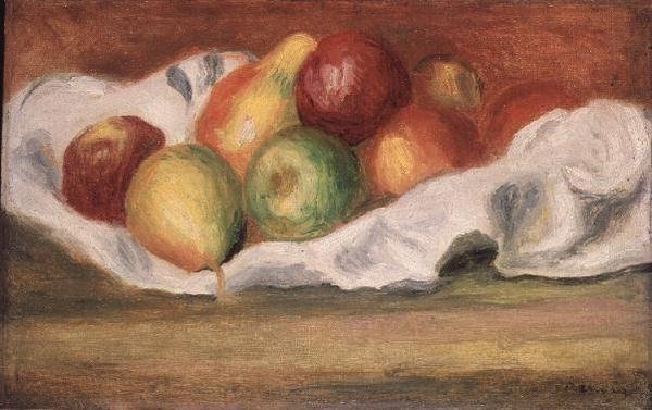 Appels en peren door Pierre Auguste Renoir