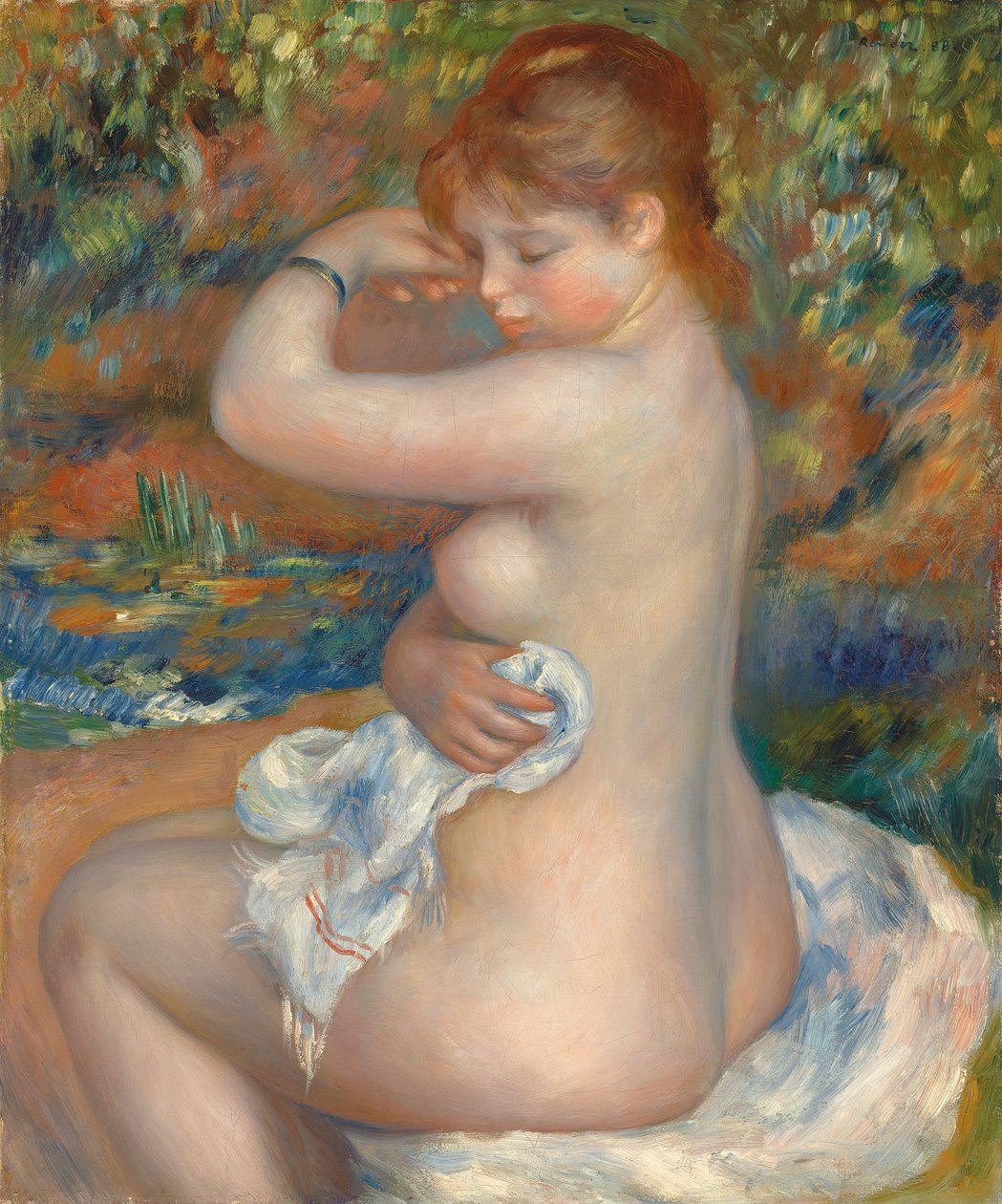 Bader door Pierre Auguste Renoir