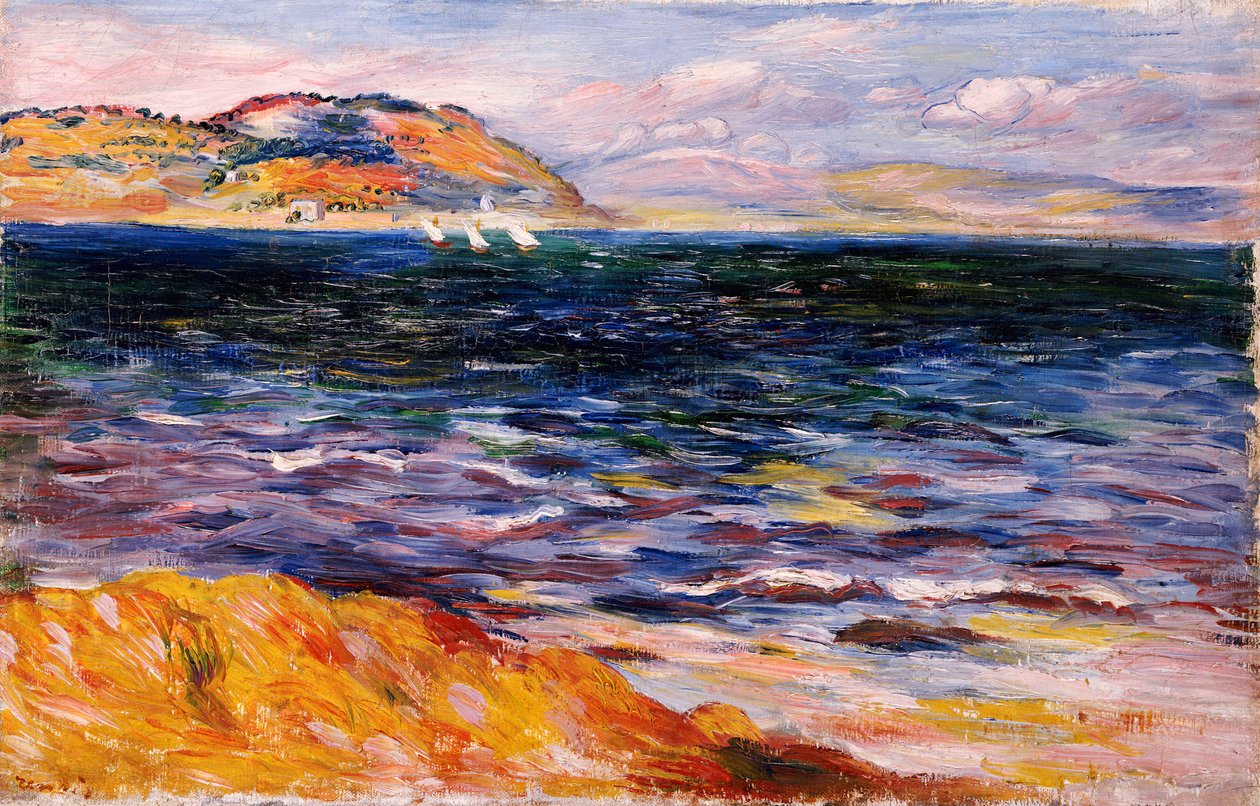 Bordighera, ca. 1888 door Pierre Auguste Renoir