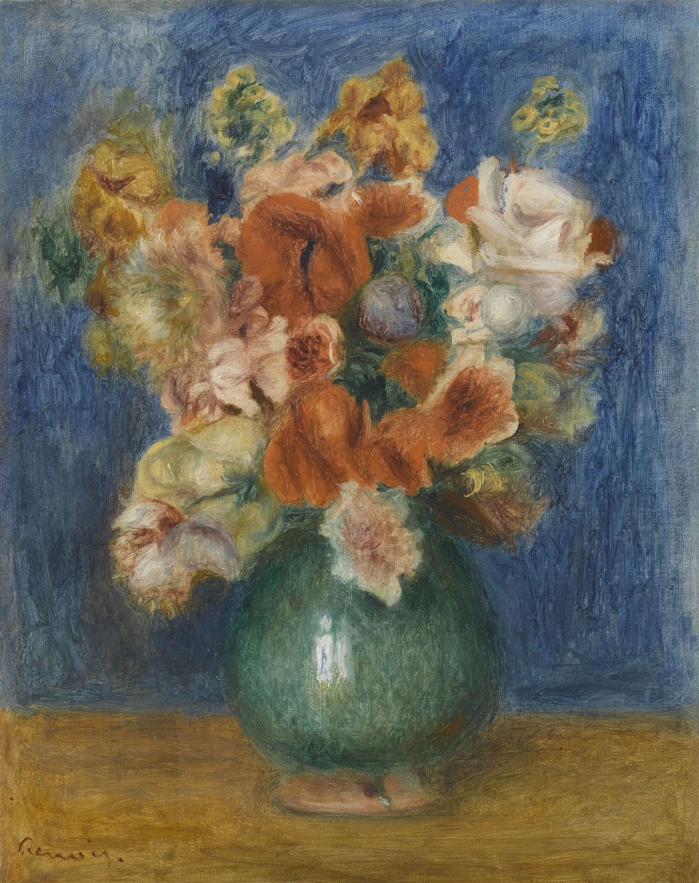 Boeket door Pierre Auguste Renoir