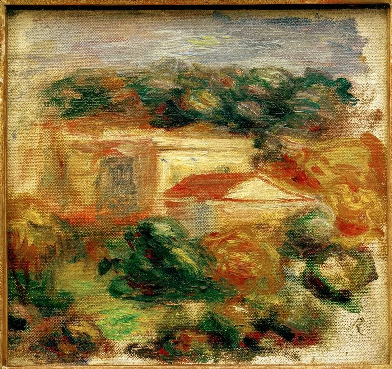 Borstbeeld door Pierre Auguste Renoir