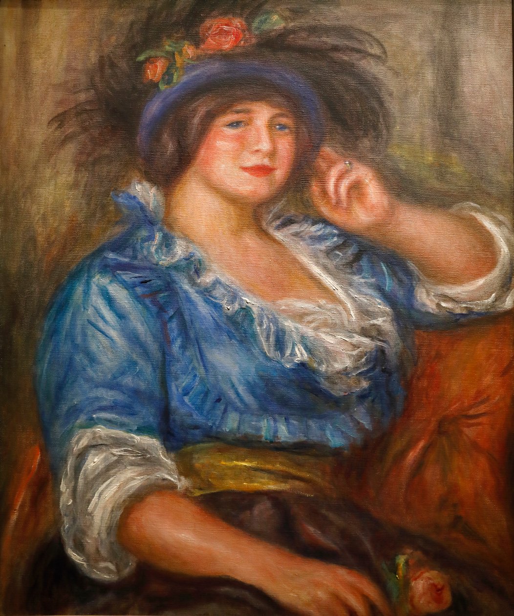 Colona Romano door Pierre Auguste Renoir