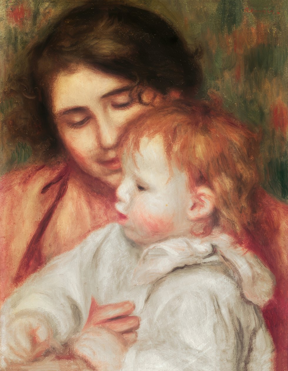 Gabrielle en Jean door Pierre Auguste Renoir