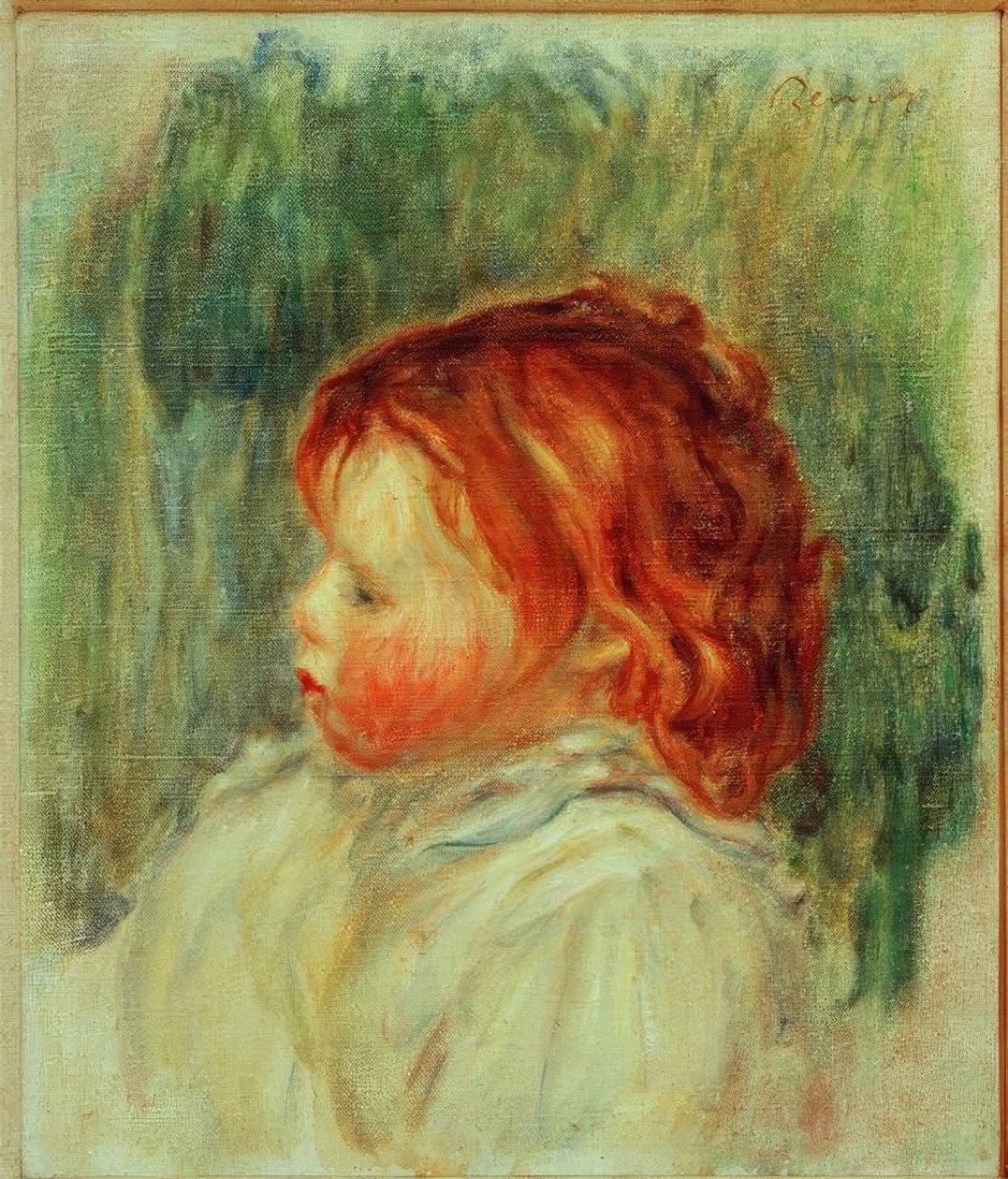Kinderportret door Pierre Auguste Renoir
