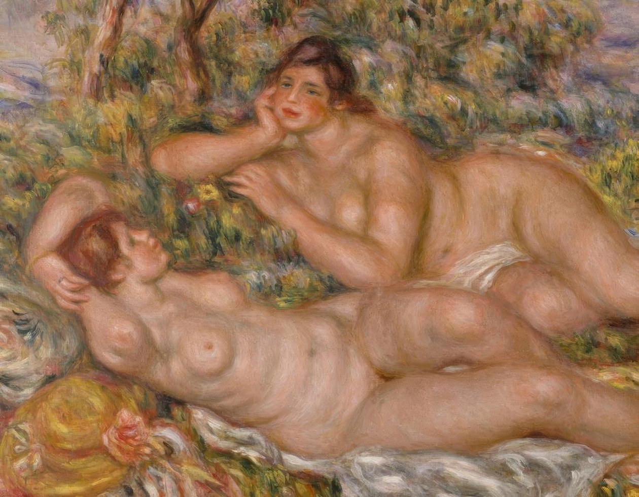 De baders door Pierre Auguste Renoir