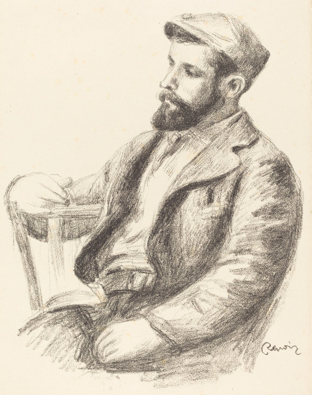 Louis Valtat, 1904 door Pierre Auguste Renoir