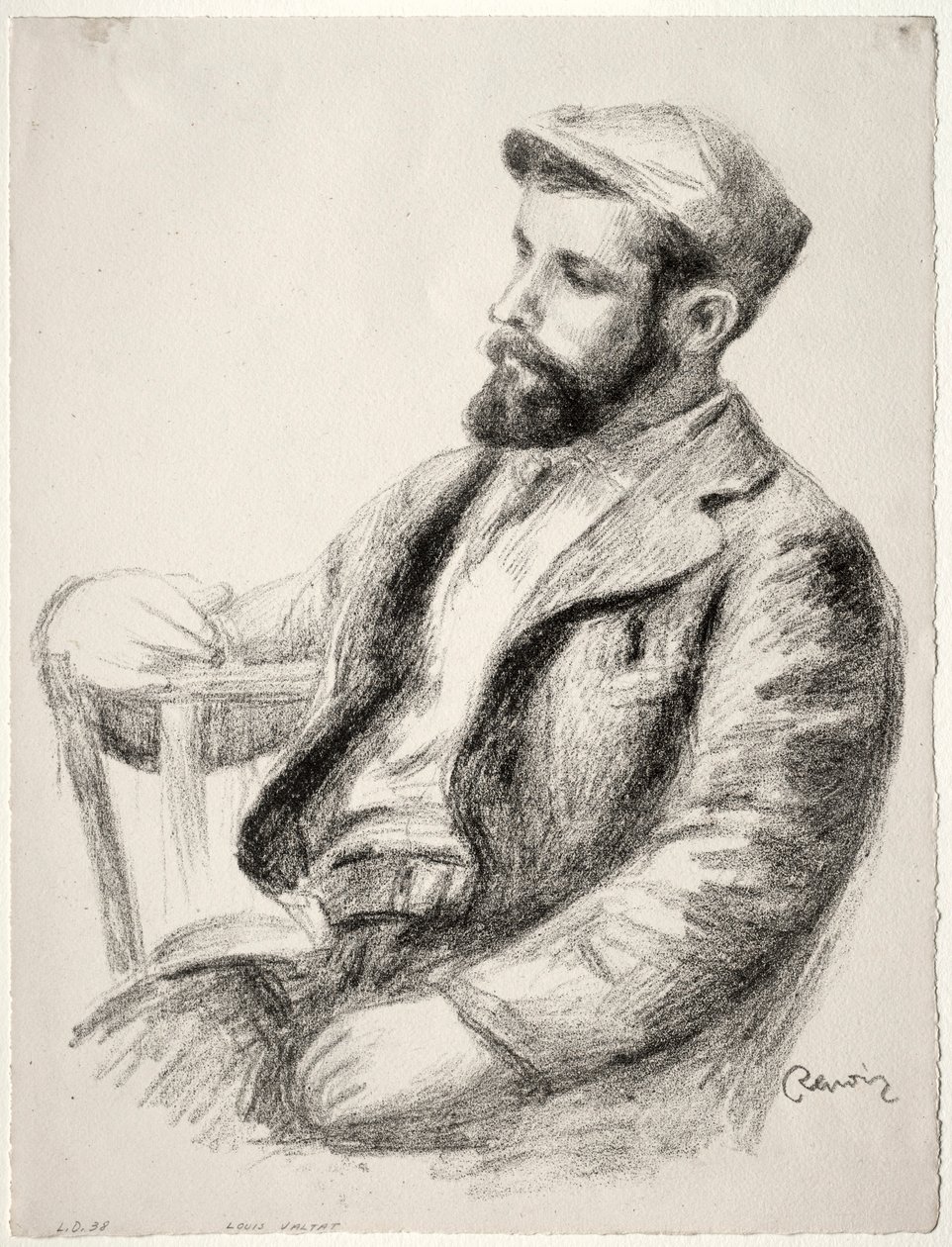 Louis Valtat, 1904 door Pierre Auguste Renoir