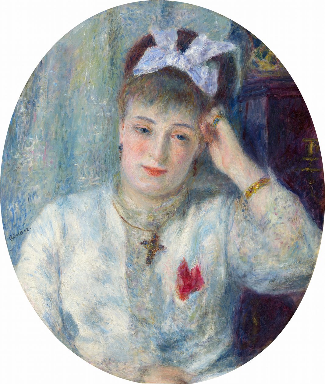 Marie Murer door Pierre Auguste Renoir