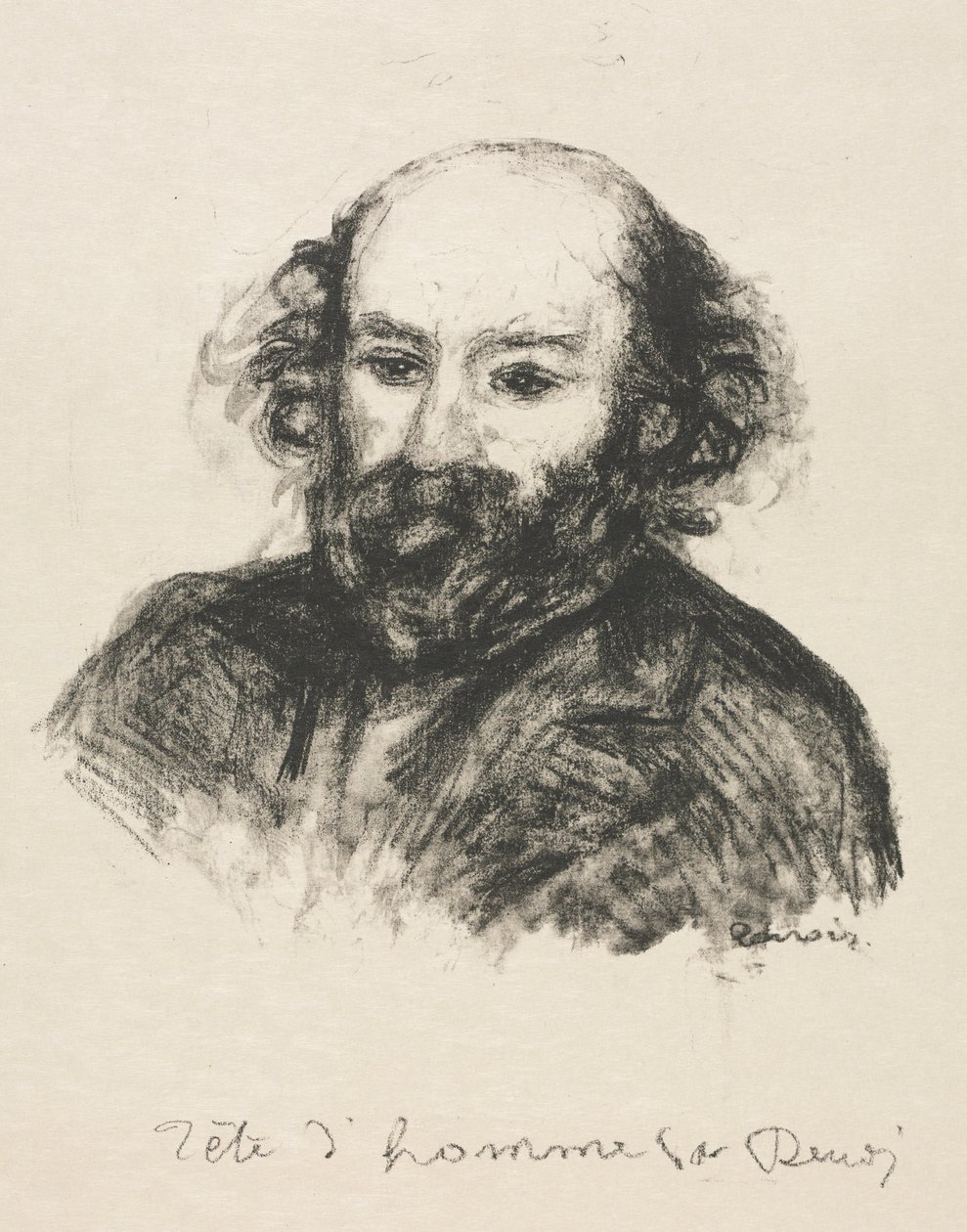 Paul Cézanne door Pierre Auguste Renoir
