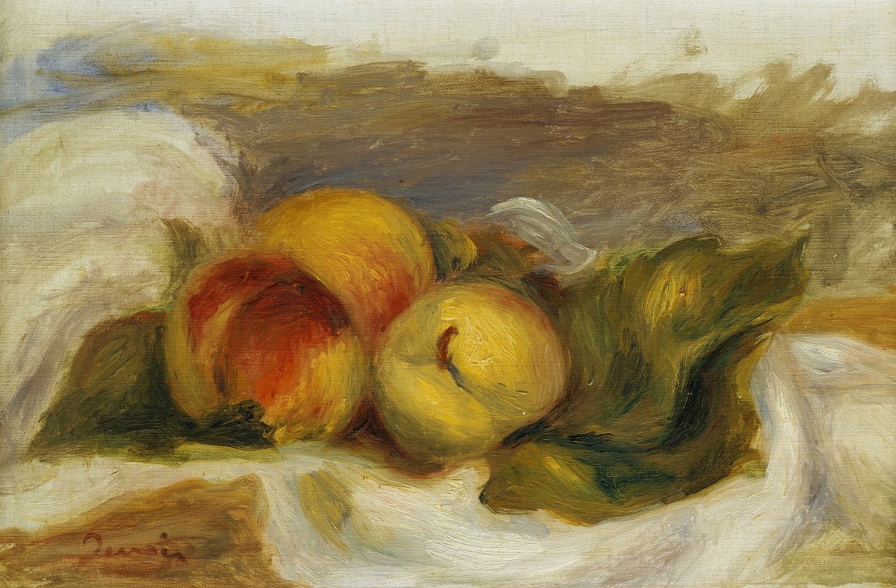 Perziken door Pierre Auguste Renoir