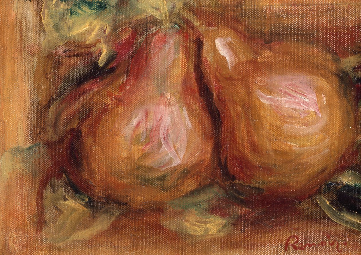 Peren; Les Poires, ca. 1915 door Pierre Auguste Renoir