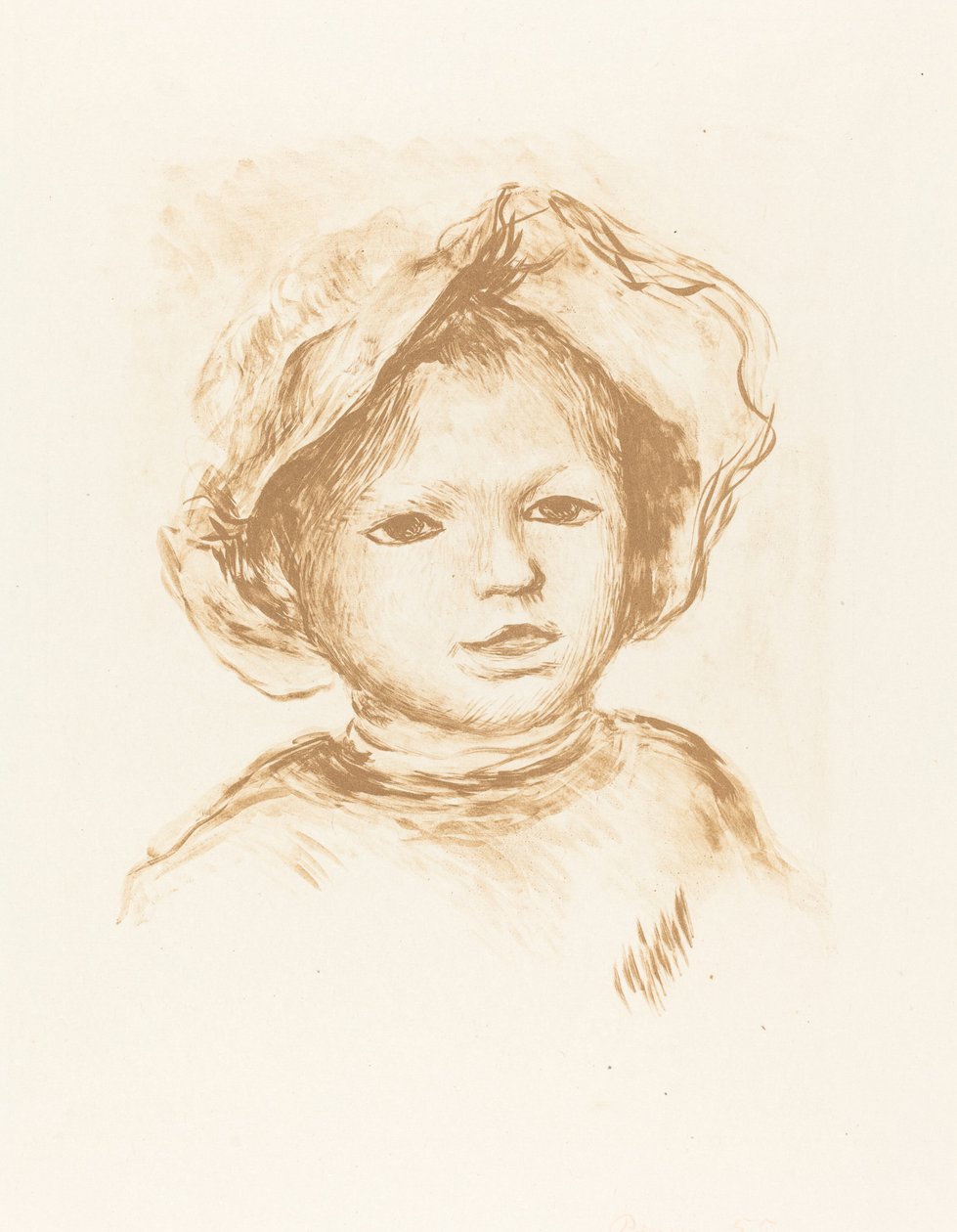 Pierre Renoir door Pierre Auguste Renoir