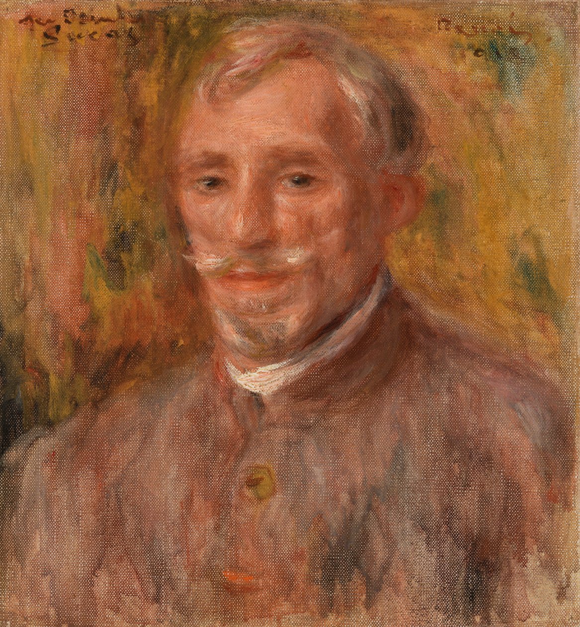 Portret van Félix Hippolyte-Lucas door Pierre Auguste Renoir