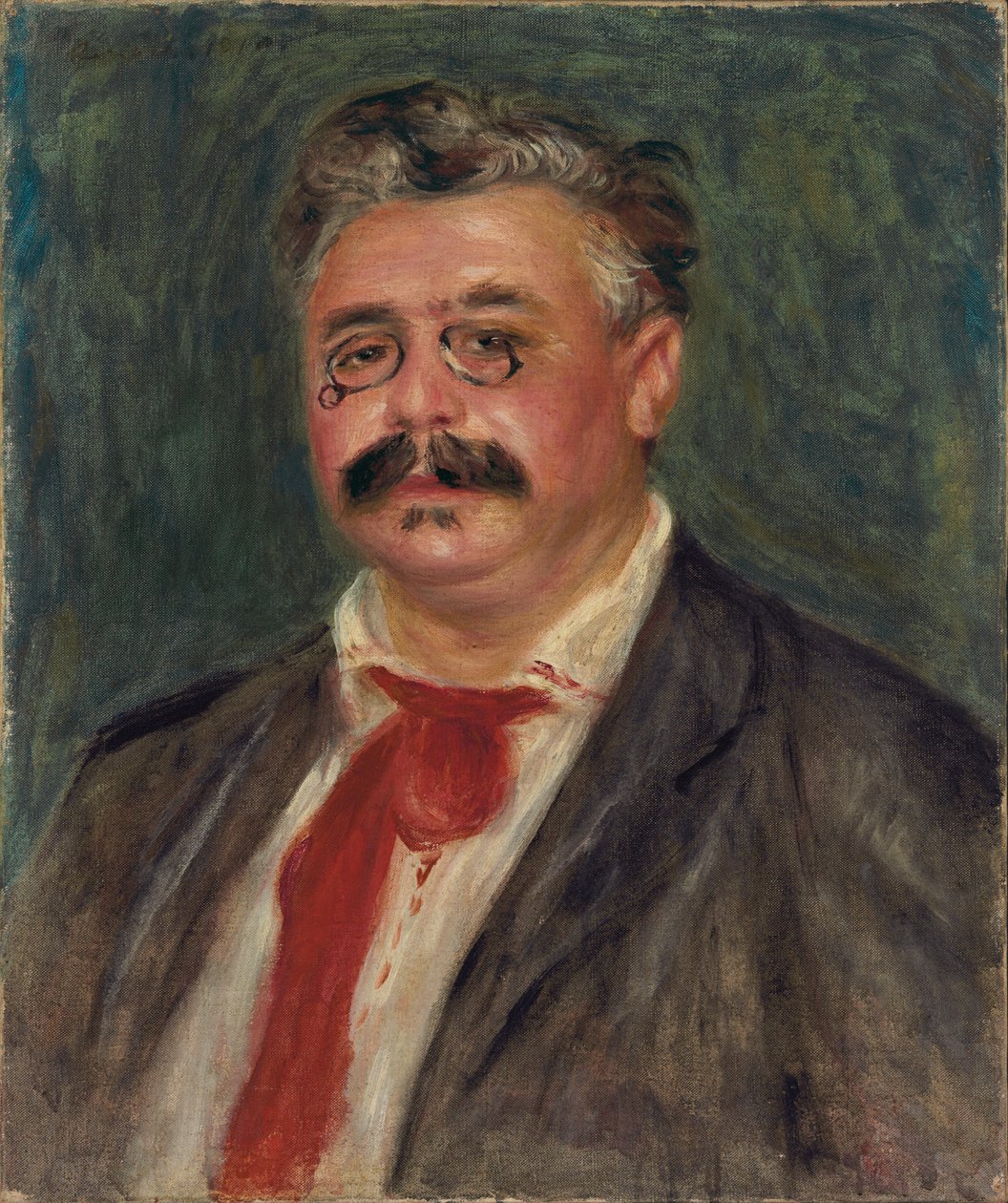 Portret van Wilhelm Mühlfeld, 1910 door Pierre Auguste Renoir
