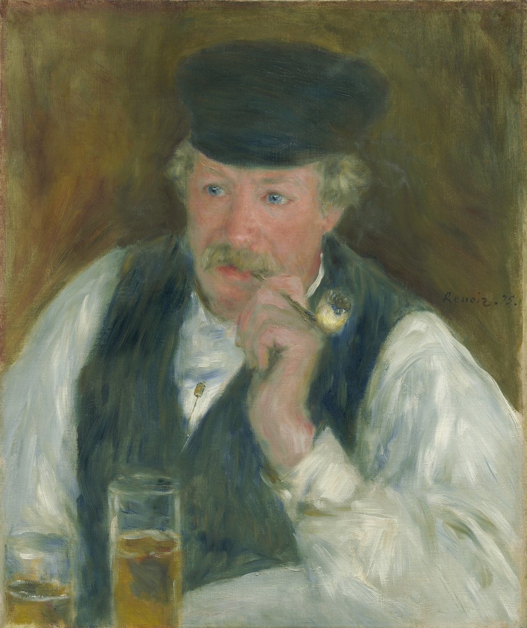 Père Fournaise door Pierre Auguste Renoir