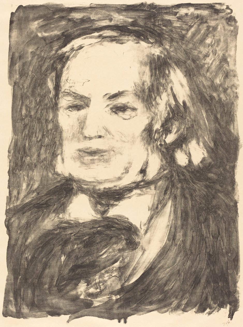 Richard Wagner door Pierre Auguste Renoir