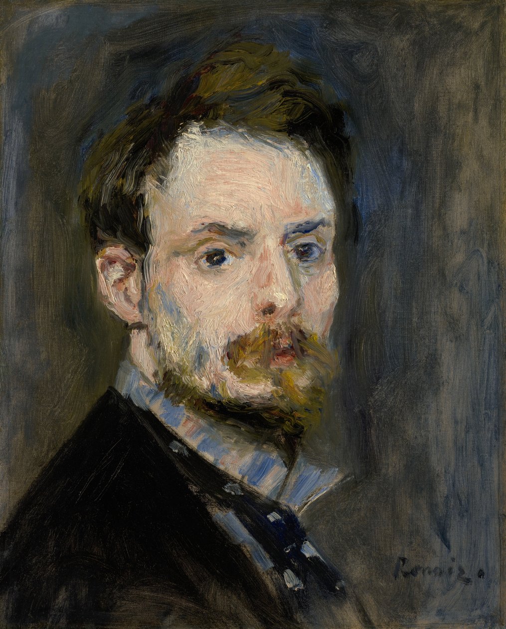 Zelfportret door Pierre Auguste Renoir