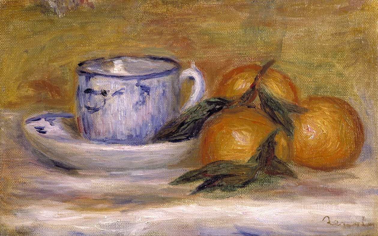Stilleven, ca. 1908 door Pierre Auguste Renoir
