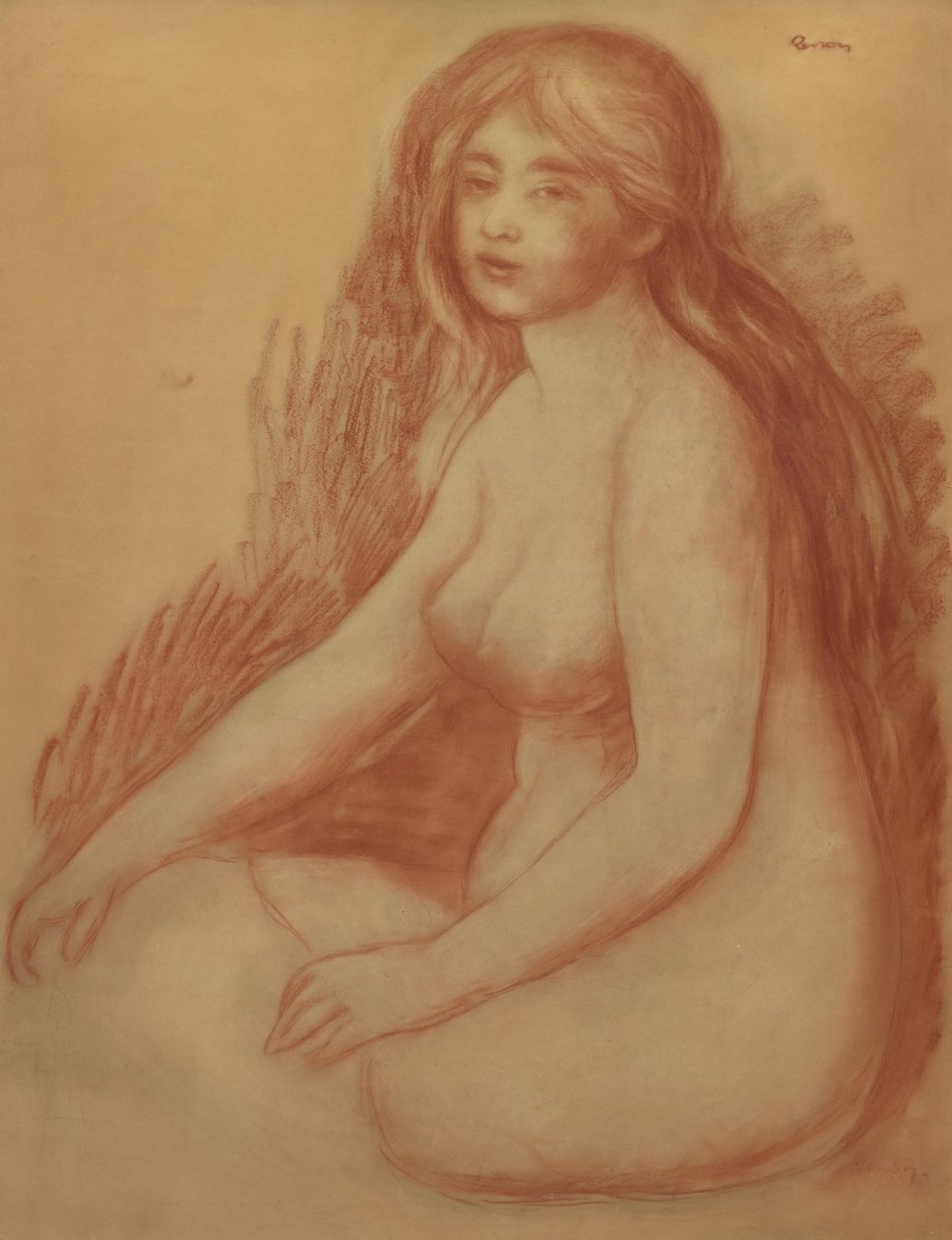 De Bader door Pierre Auguste Renoir