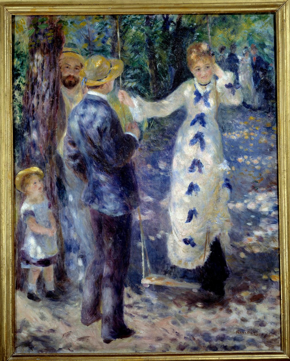 De Schommel door Pierre Auguste Renoir