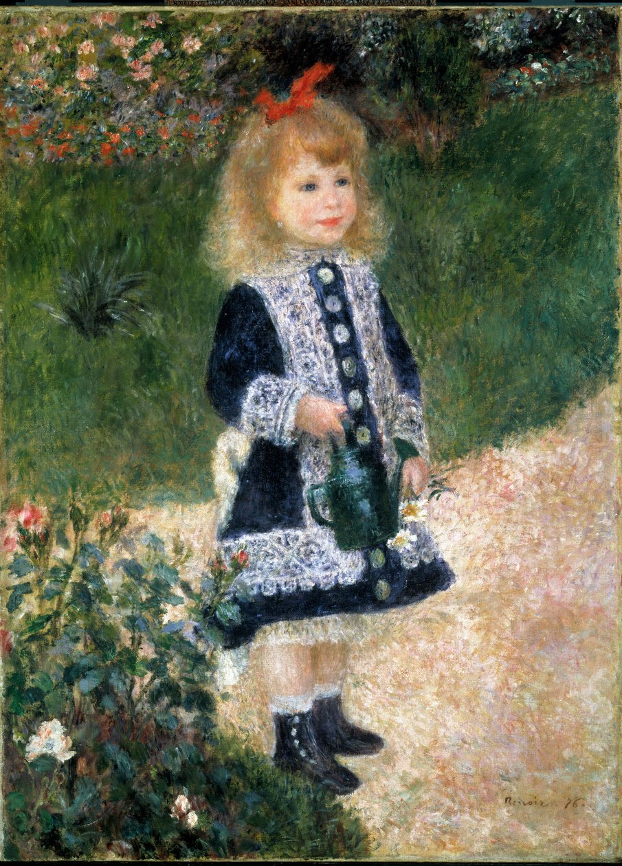 Het kind met de gieter door Pierre Auguste Renoir