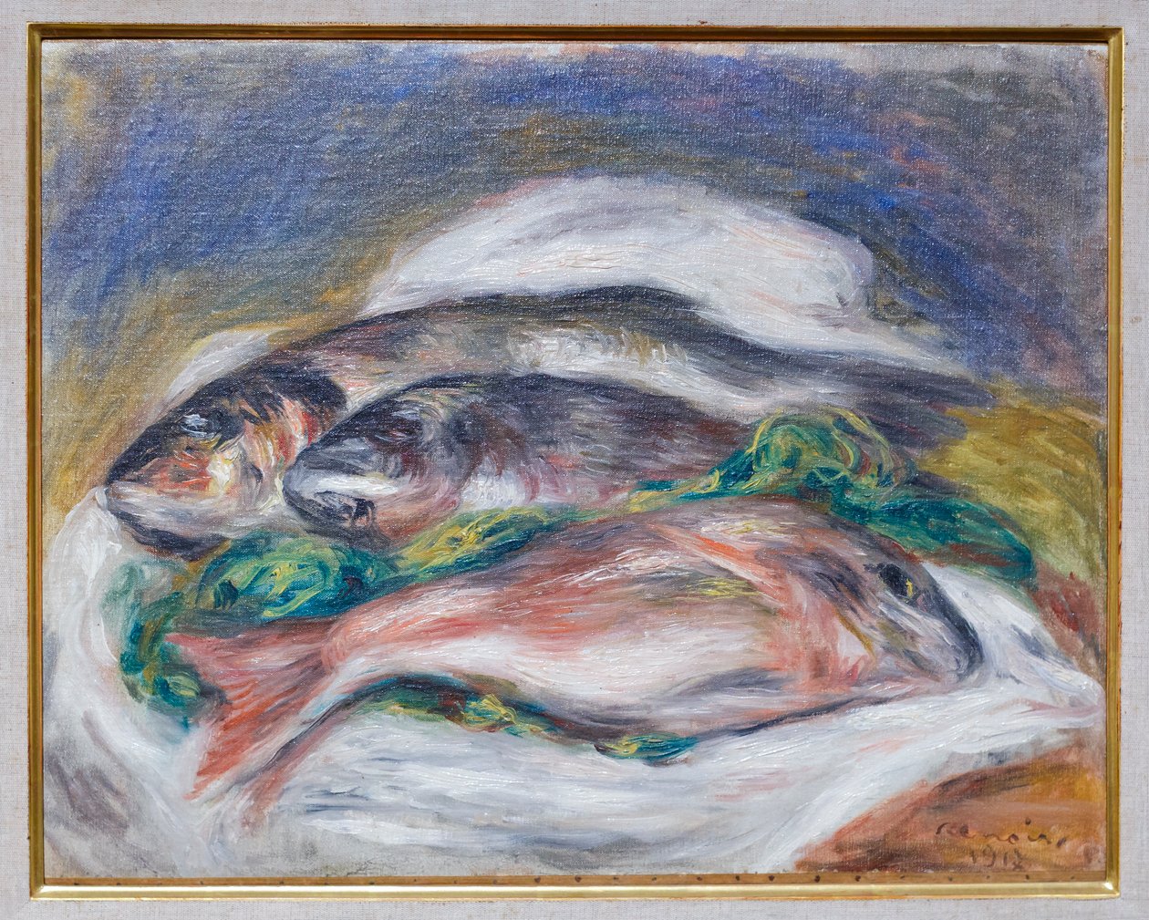 De vissen door Pierre Auguste Renoir