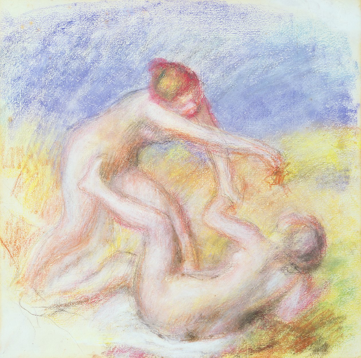 Twee Naakten door Pierre Auguste Renoir