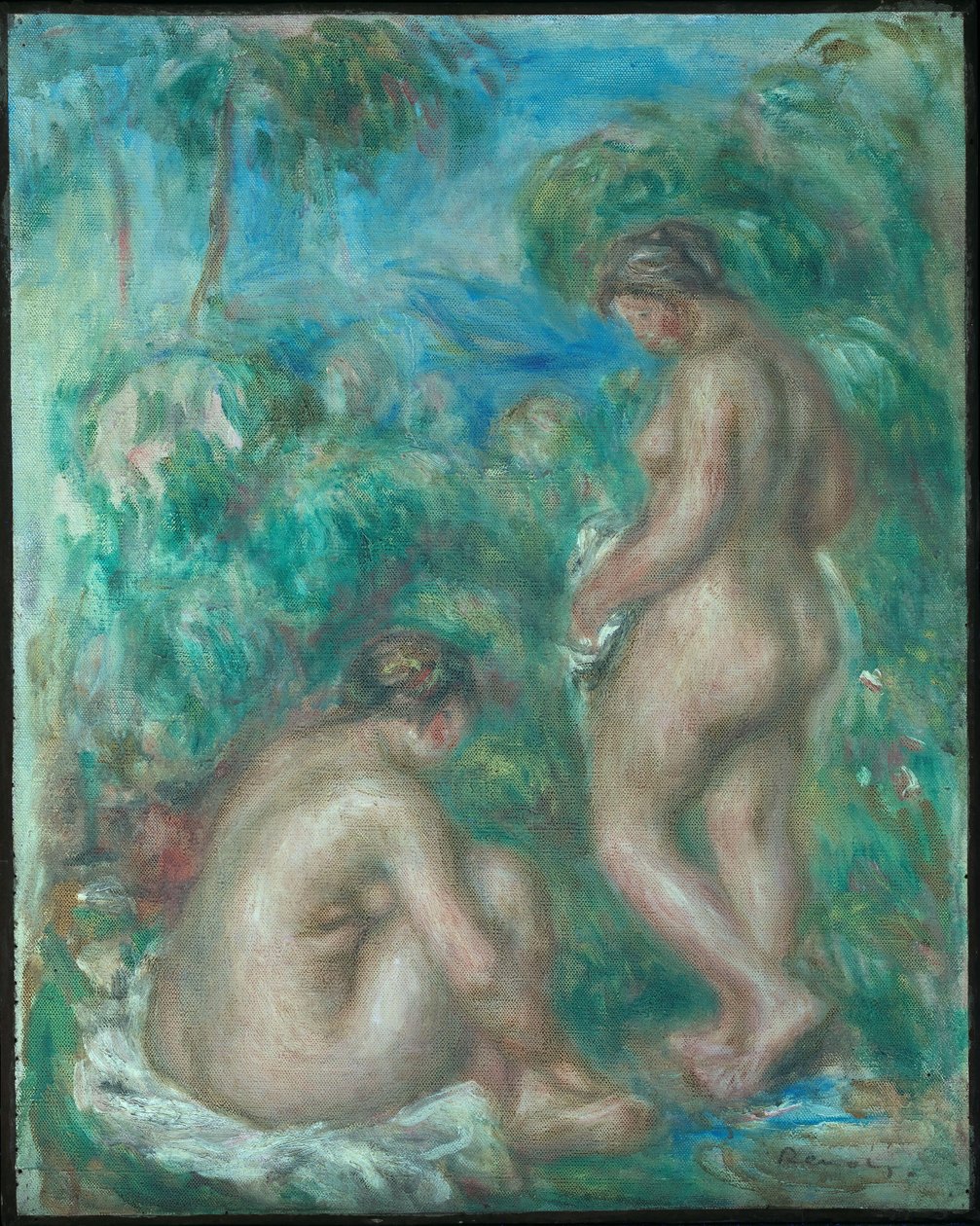 Badende Vrouw door Pierre Auguste Renoir