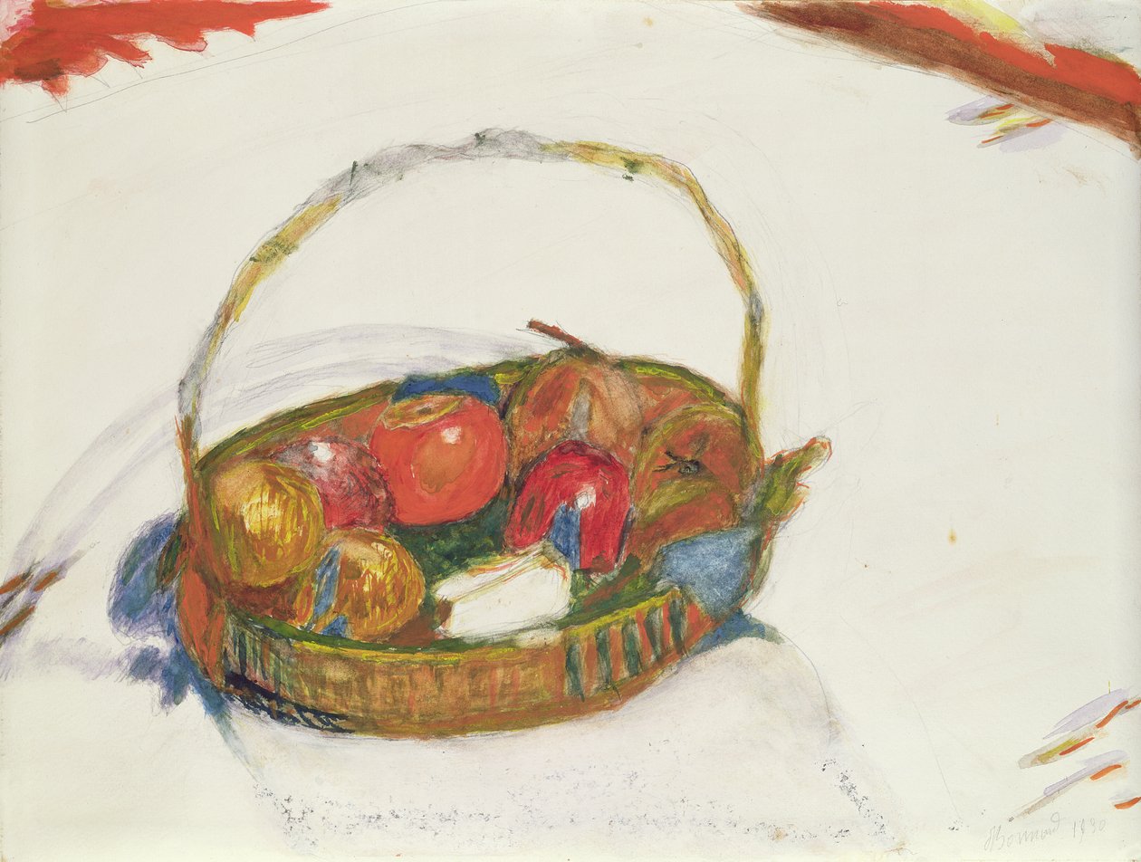 Mand met fruit, 1930 door Pierre Bonnard