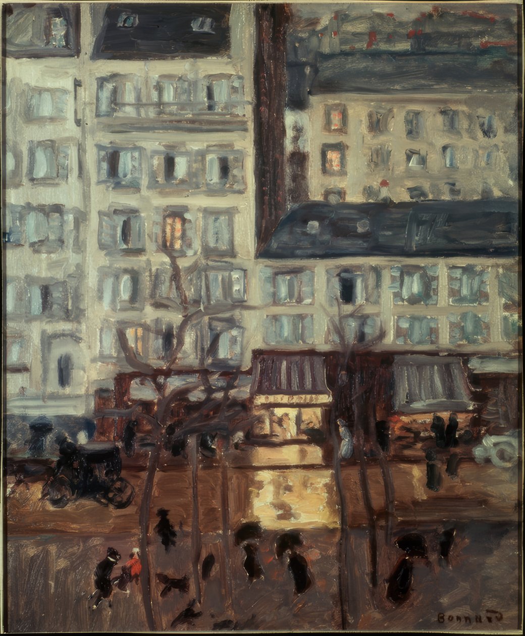 Boulevard de Clichy door Pierre Bonnard